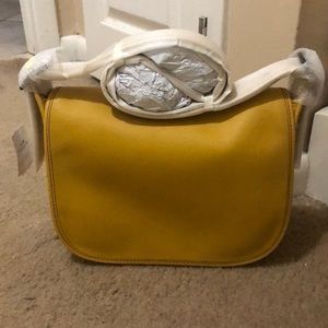Coach glovetanned saddle bag